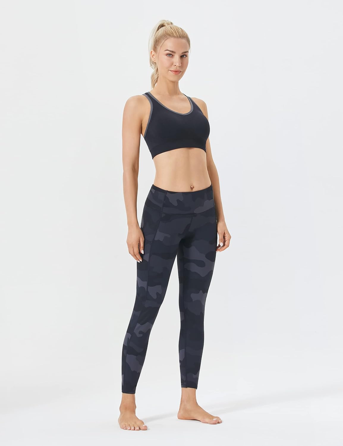 FITTIN Racerback Sports Bras for Women - Padded Seamless High Impact Support for Yoga Gym Workout Fitness - Image 7