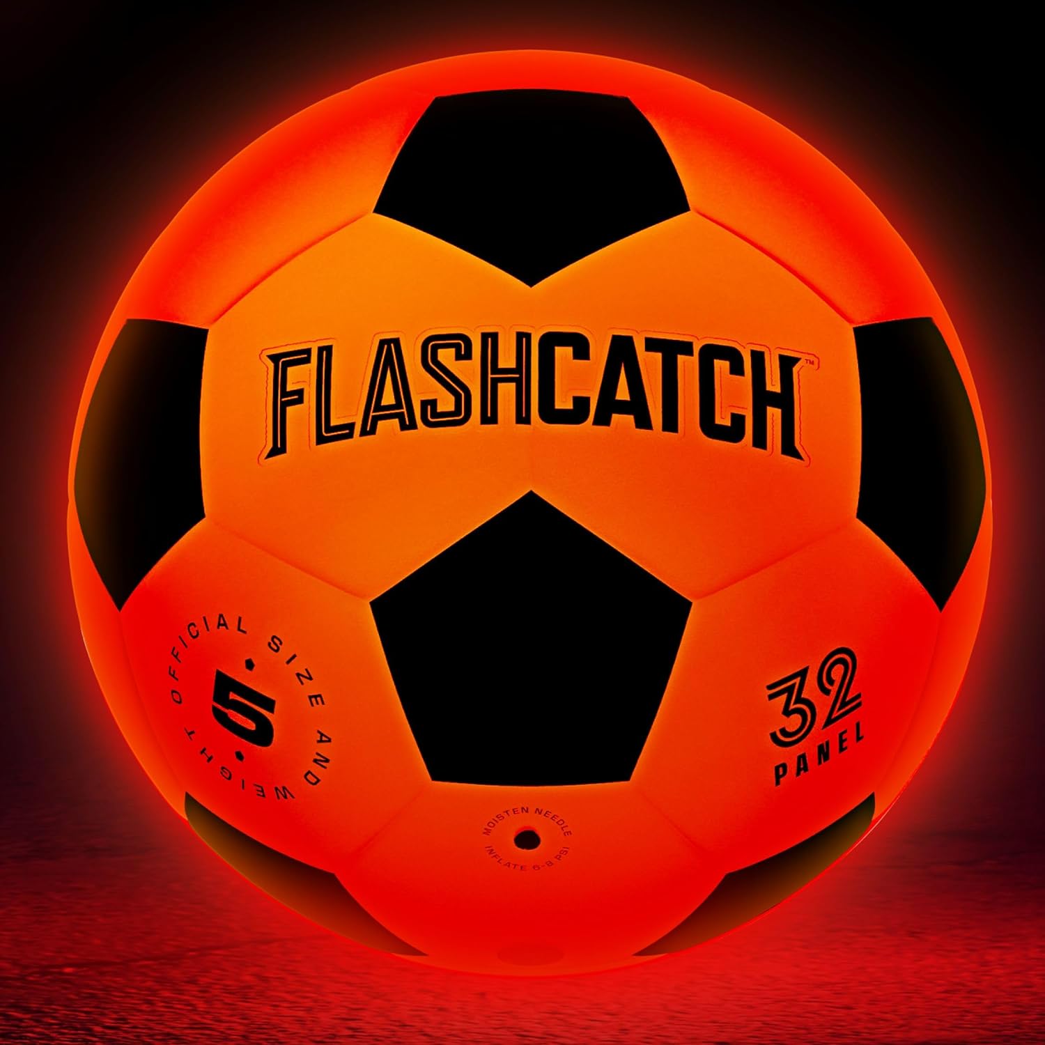 Light Up Soccer Ball - Glow in the Dark - NO 5 - Sports Gear Gifts for Boys & Girls 8-15+ Year Old - Kids, Teens Gift Ideas - Cool Boy Toys Ages 8 9 10 11 12 13 14 15 Glowing Night Activity - Image 9