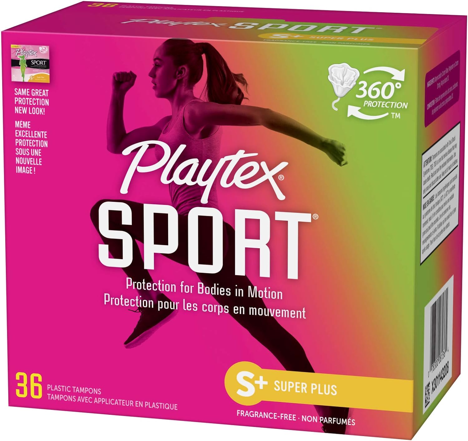 Playtex Sport Tampons, Super Plus Absorbency, Fragrance-Free - 36ct - Image 12