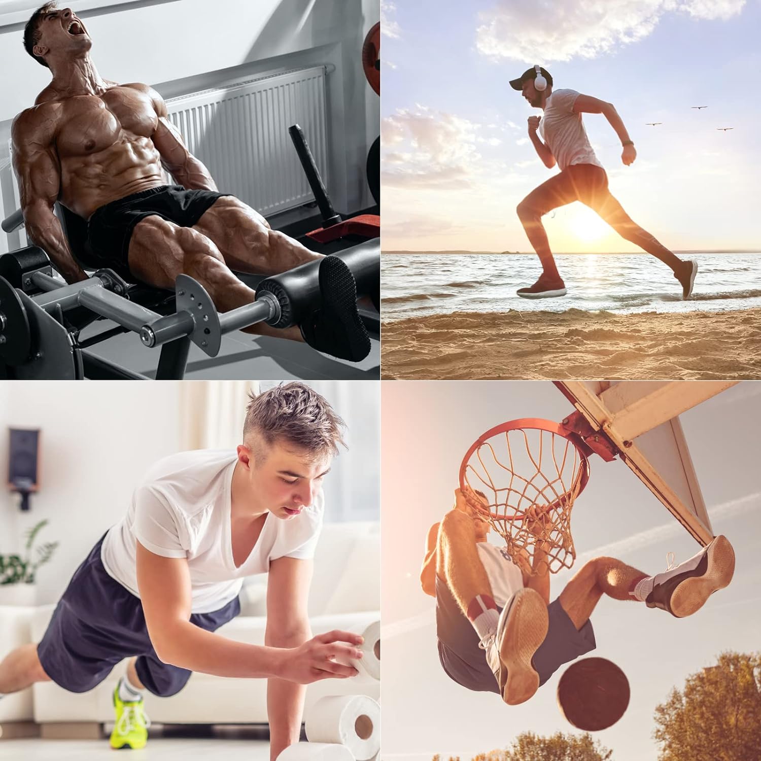 Gym Shorts for Men 5 Inch - Lightweight Mens Athletic Shorts Quick Dry Workout Running Shorts with Zipper Pockets - Image 5