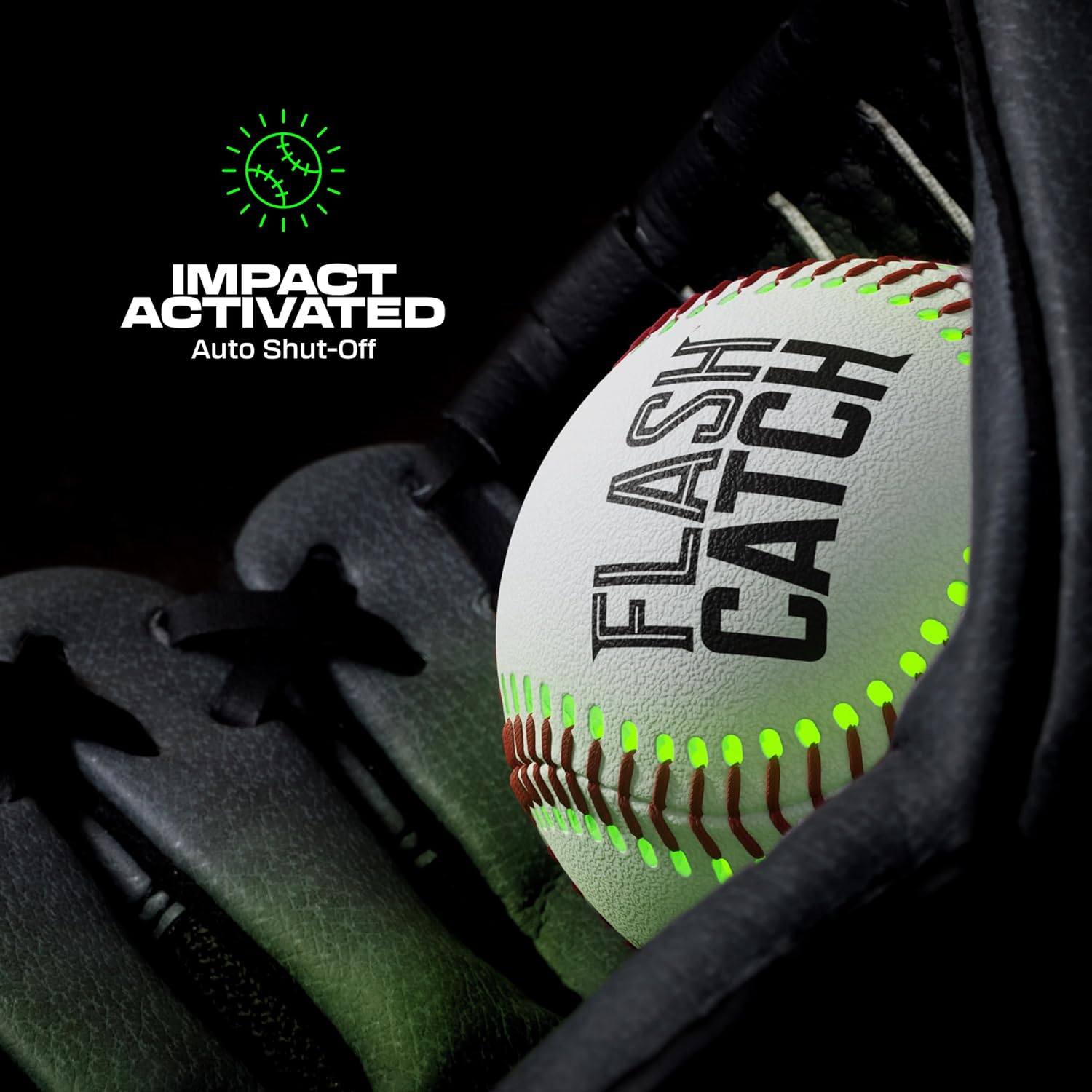 Light Up Baseball - Sports Gifts for Boys - Ball Accessories Gear Easter Gift Ideas for Teenage Boy - Glow in Dark Balls - Cool Toys Games for Teen Kids Players Age 8, 9, 10, 11, 12, 13, 14 Year Old - Image 3