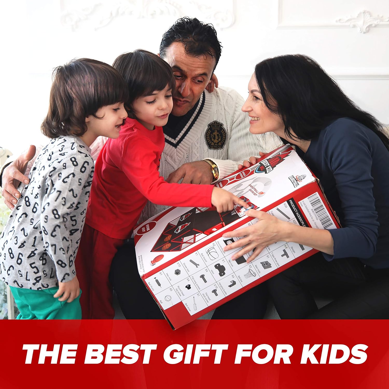 BESTKID BALL Kids Basketball Hoop Single Shot System Arcade Game Set: Indoor & Outdoor Sports Toys for Boys & Girls, Includes Ball, Ideal Party Gifts for Little Athletes Ages 3-9. - Image 3